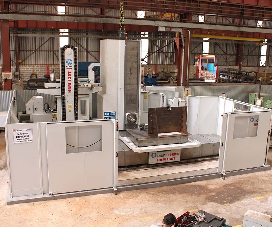 Mandrilhadora CNC ROMI Lazzati HBM 130T